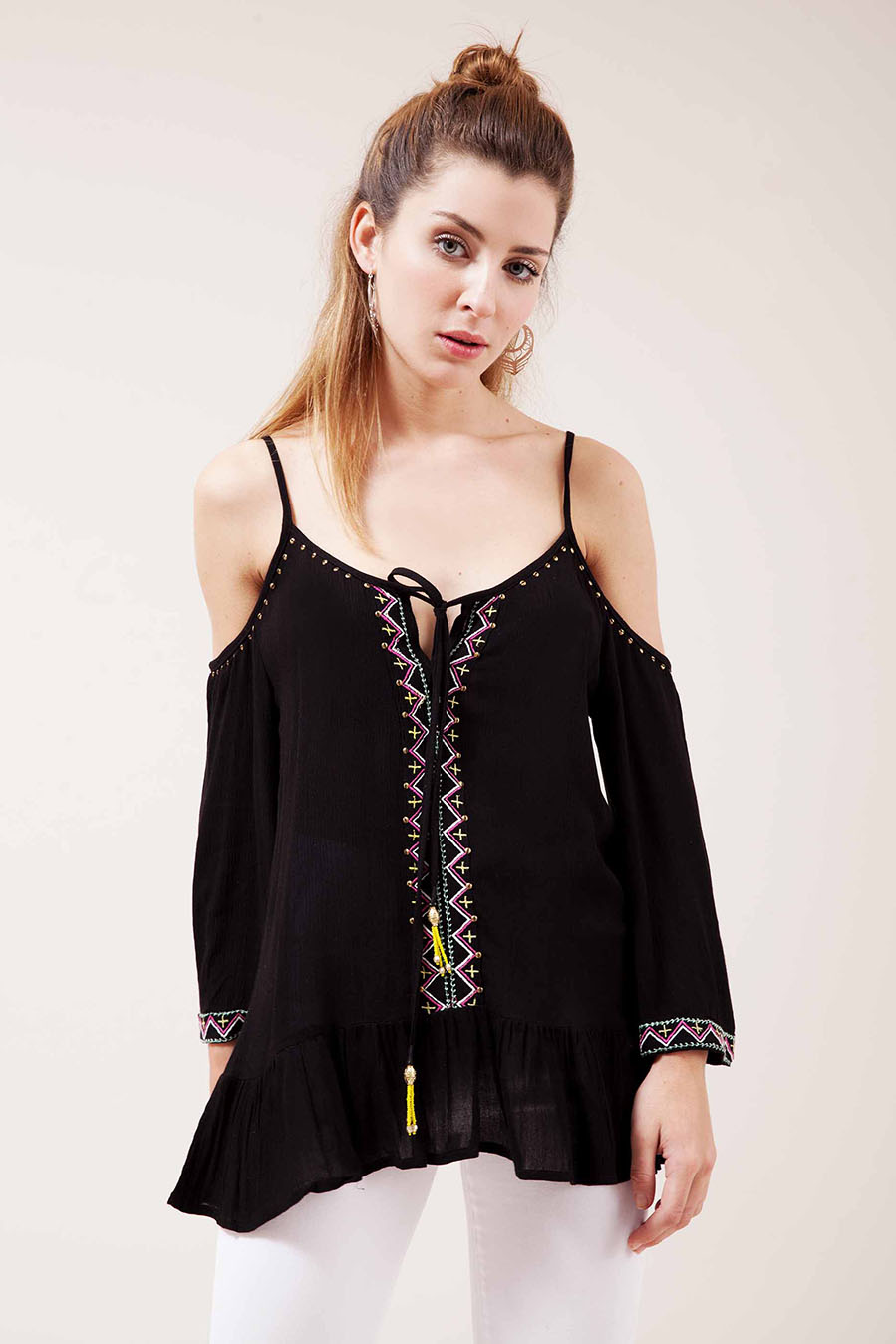 Blusa Cute Shoulder