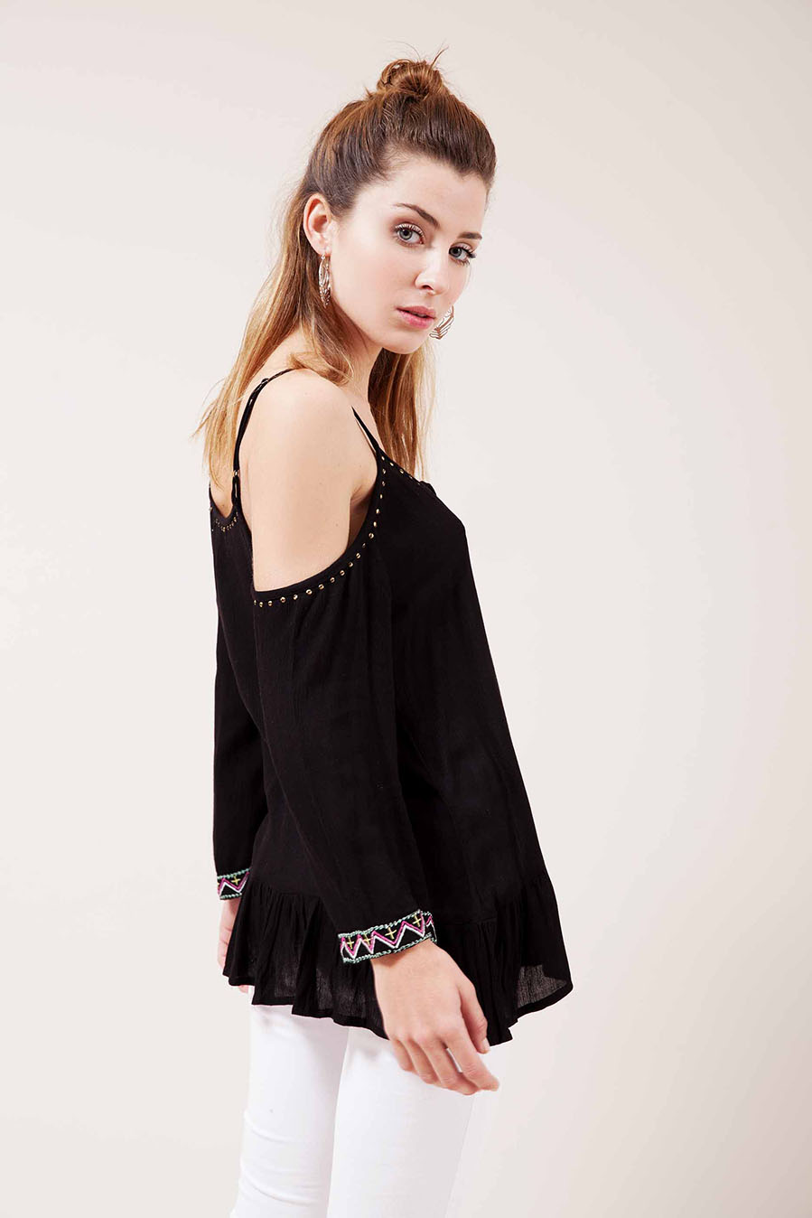Blusa Cute Shoulder