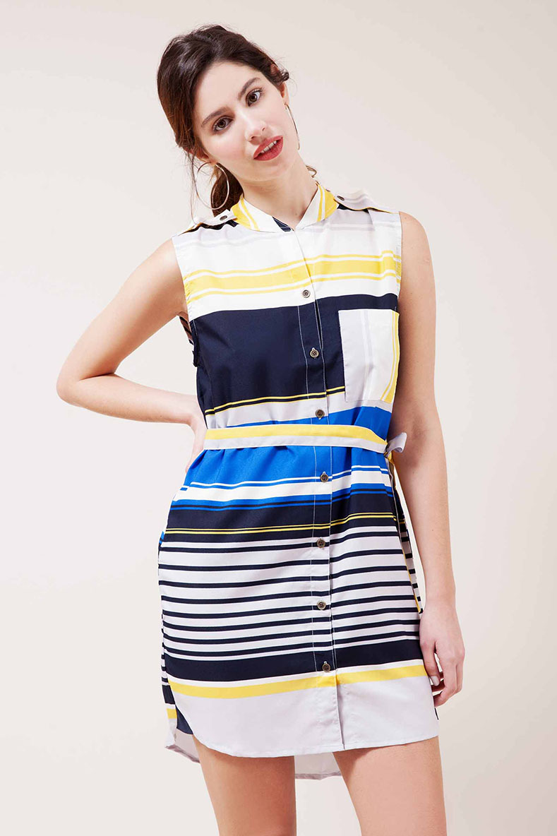 Vestido Camisero Raschel