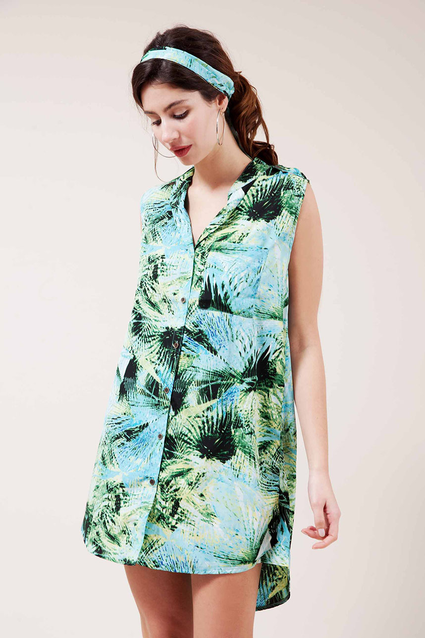 Vestido Camisero Raschel