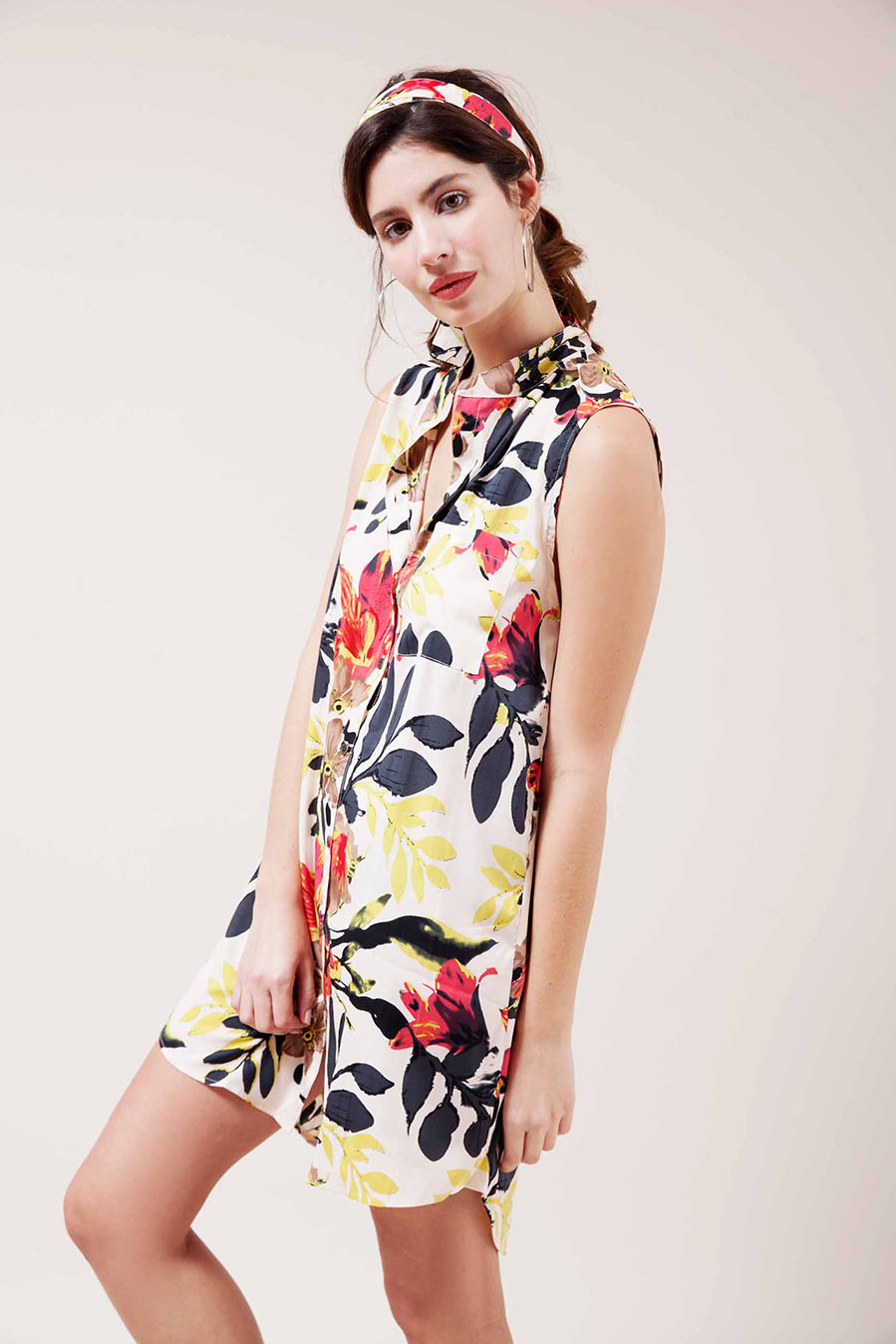 Vestido Camisero Raschel