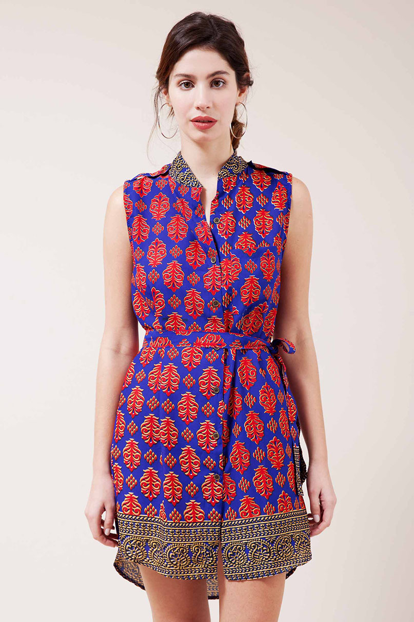 Vestido Camisero Raschel