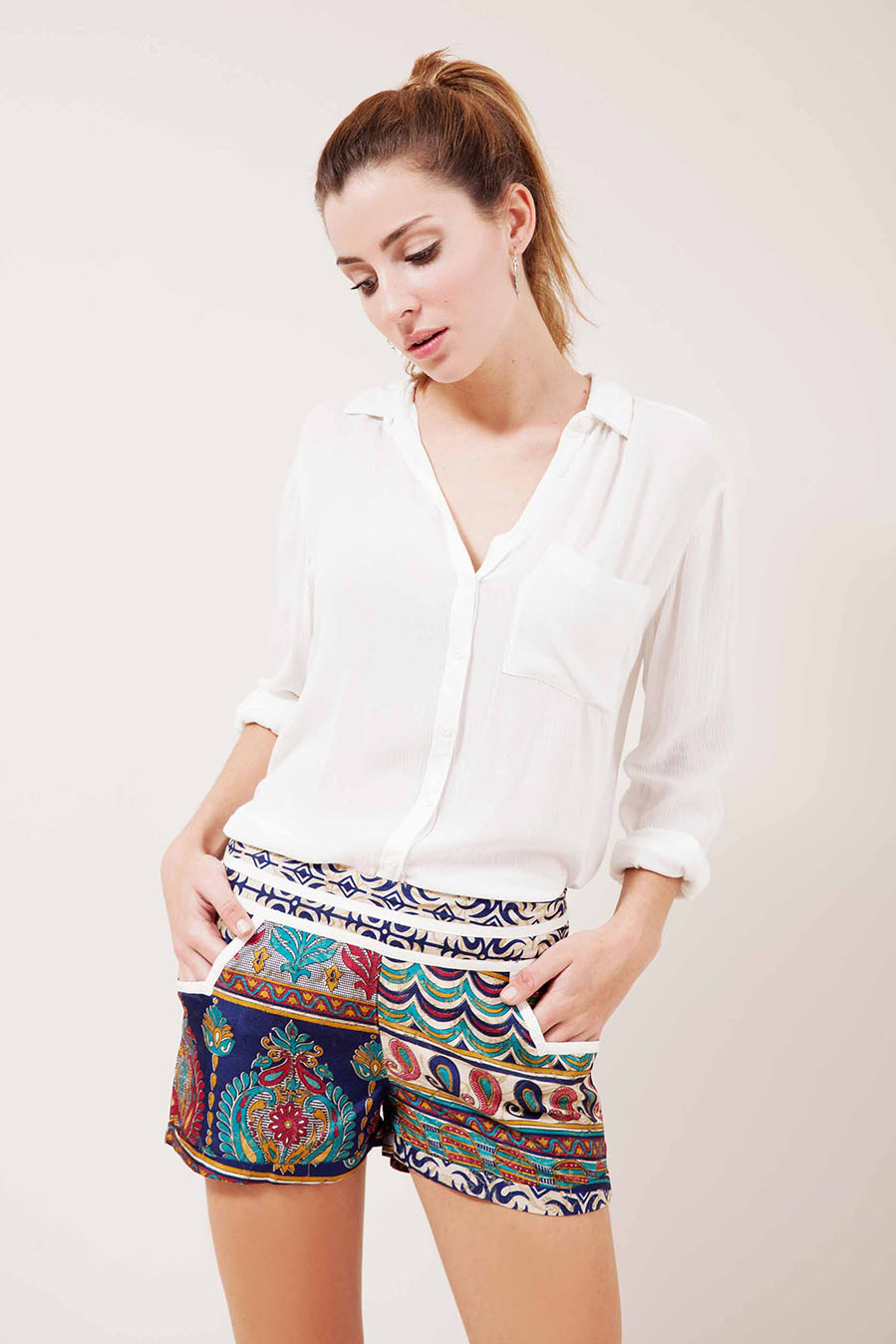 Short Pizul Silk