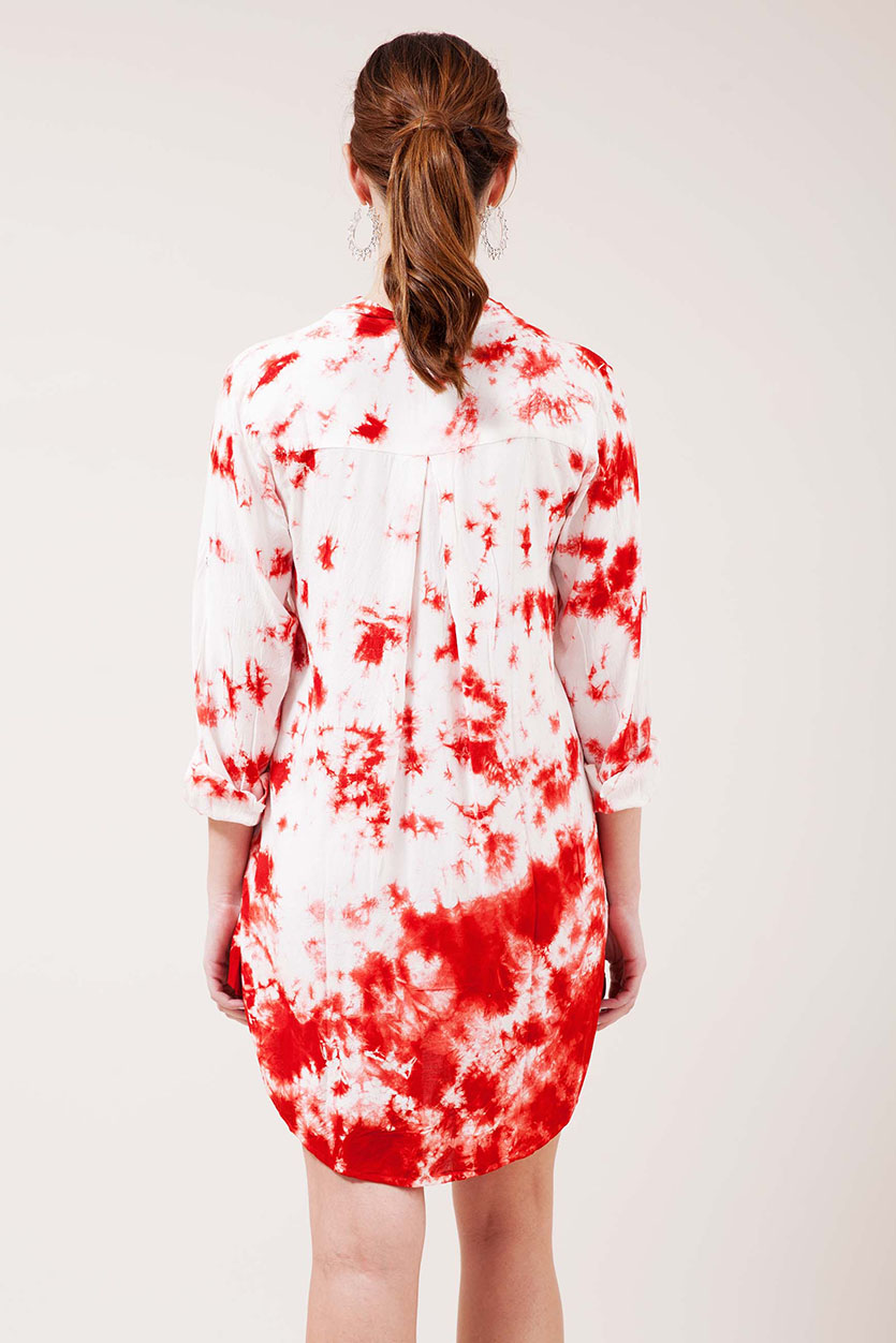 Vestido Camisero Muaré