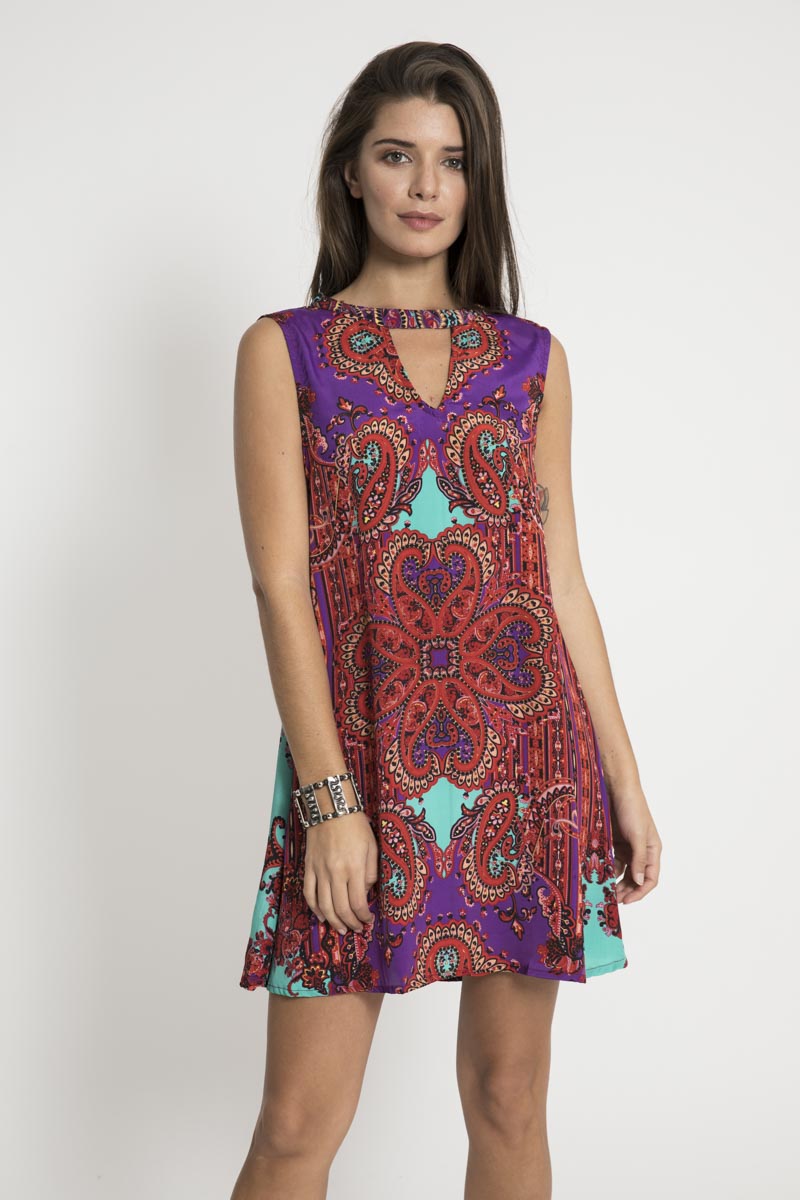 Vestido Corto Alhelií
