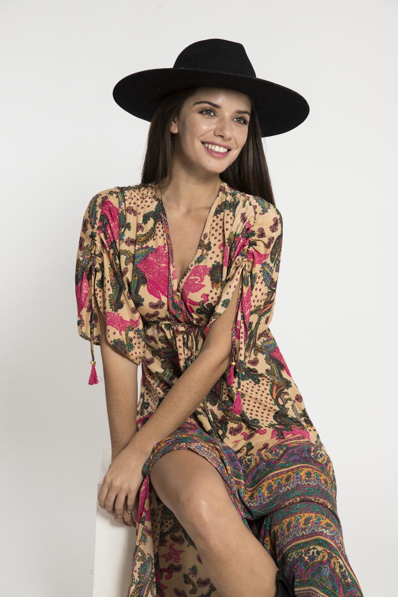 Vestido Largo Van Dyke