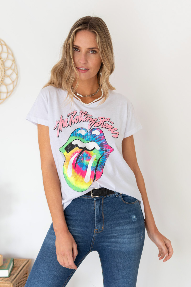 Remera Clasica Roll Batik